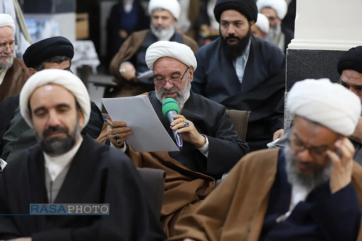 افتتاحییه کمیسیون&zwnj;های سیزدهمین اجلاسیه جامعه مدرسین حوزه علمیه با علما بلاد