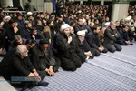 آخرین شب مراسم عزاداری حضرت اباعبدالله الحسین (علیه&zwnj;السلام) با حضور مقام معظم رهبری