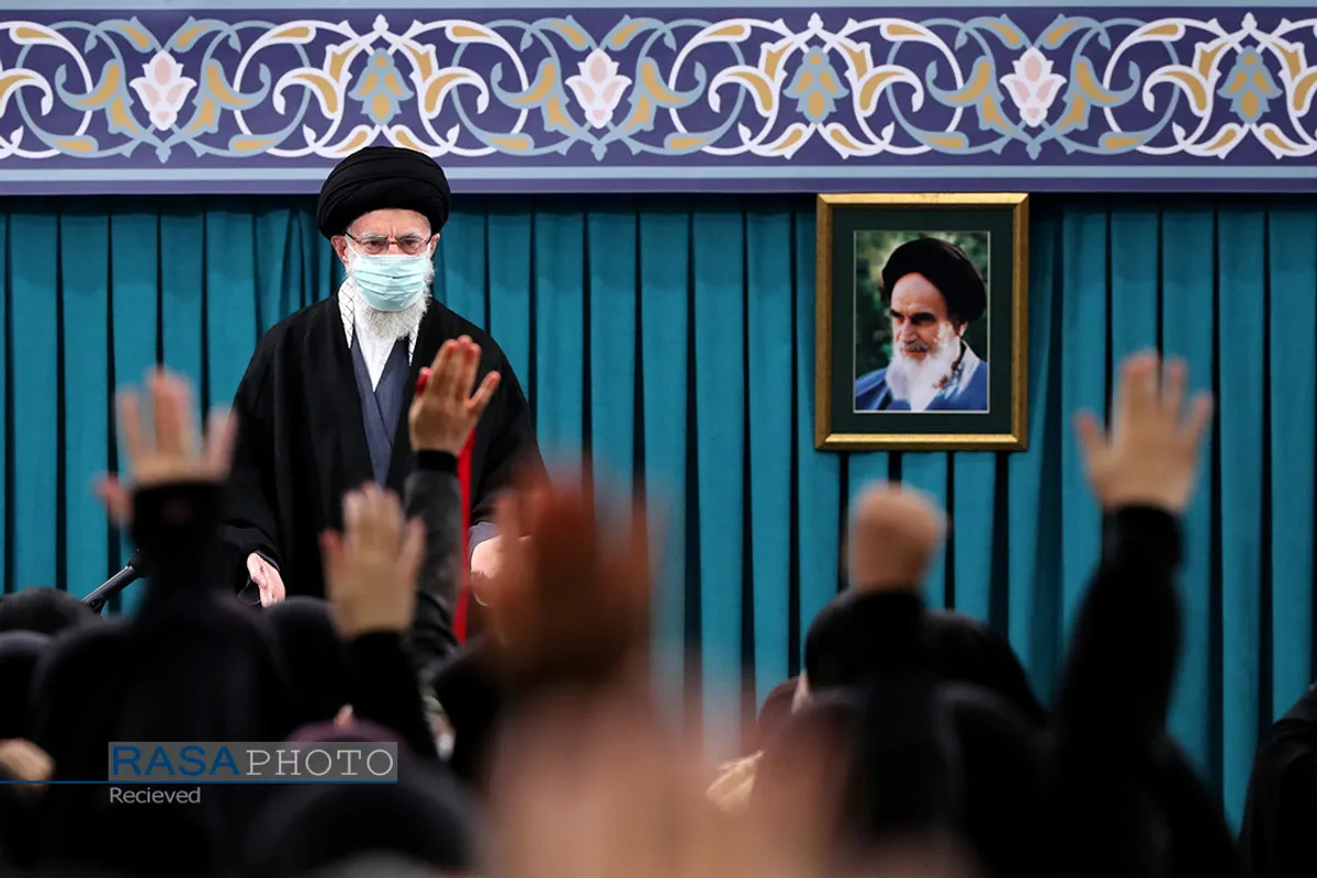 دیدار جمعی از بانوان منتخب کشور با مقام معظم رهبری