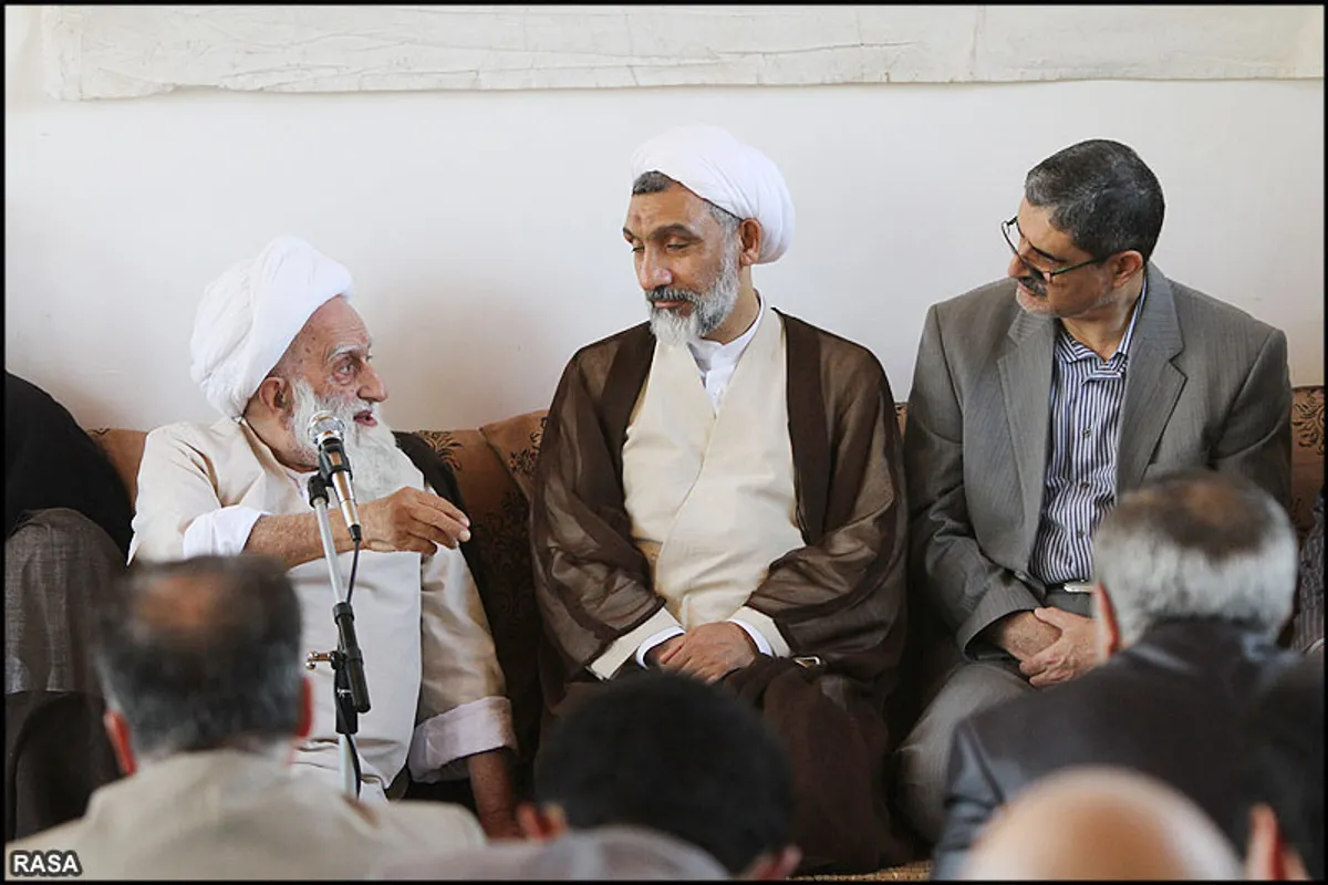 تصاویر آرشیوی |  از مرحوم آیت الله عبد الله نظری خادم الشریعه