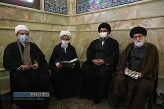 مراسم ترحیم حضرت آیت الله صافی گلپایگانی با حضور مراجع، علما و شخصیت&zwnj;های حوزوی