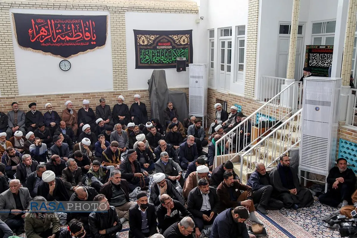 عزاداری روز شهادت حضرت صدیقه کبری (سلام&zwnj;الله&zwnj;علیها) در بیوت مراجع تقلید