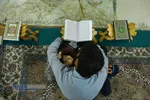 مراسم جزء&zwnj;خوانی قرآن کریم در حرم کریمه اهلبیت (ع)