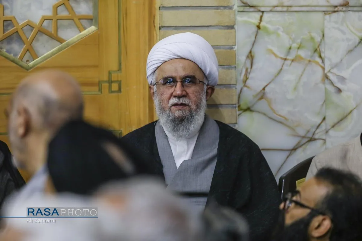 مراسم بزرگداشت چهلم شهیدان لاریجانی