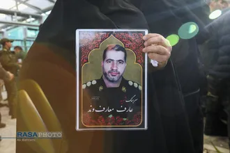 مراسم میهمانی لاله&zwnj;ها در گلزار شهدای علی بن جعفر (ع) قم