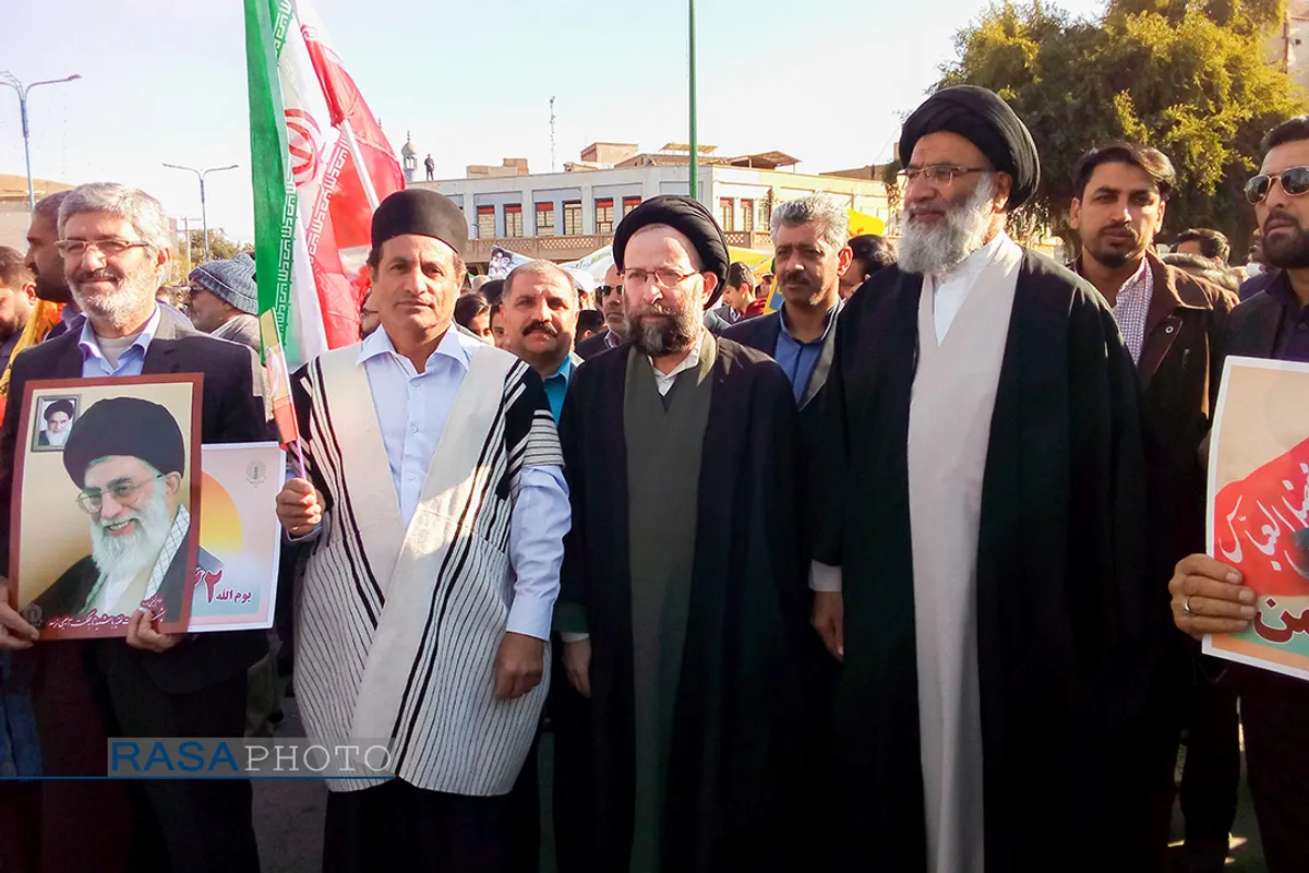 فجر سلیمانی | راهپیمایی مردم اهواز در یوم الله ۲۲ بهمن