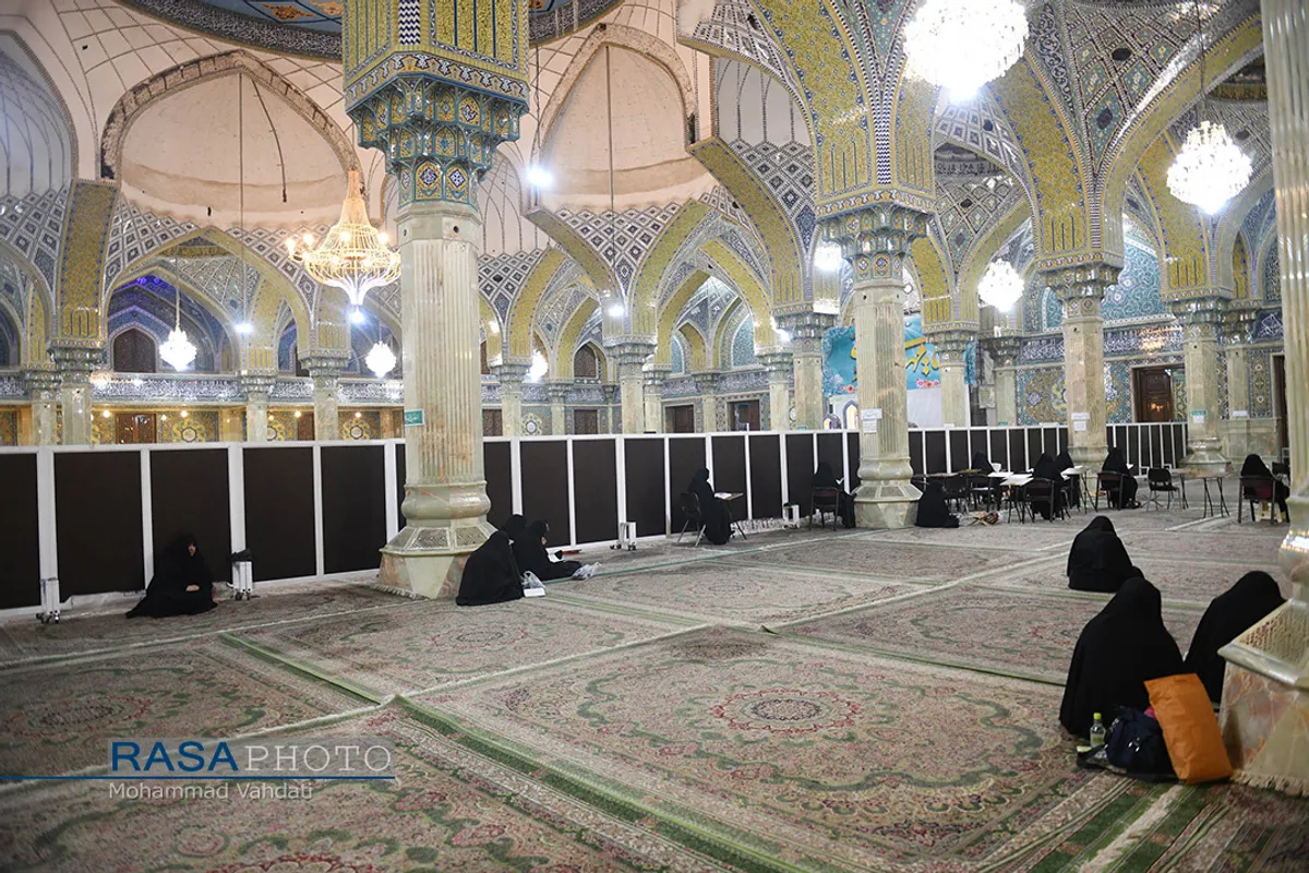 مراسم مناجات خوانی شب&zwnj;های ماه مبارک رمضان در مسجد امام حسن عسکری (ع)
