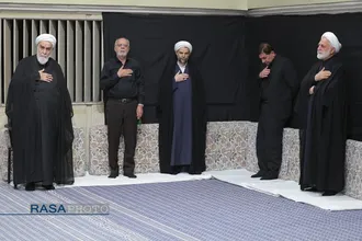 مراسم عزاداری شام غریبان حسینی (علیه&zwnj;السلام) در حسینیه امام خمینی (ره)