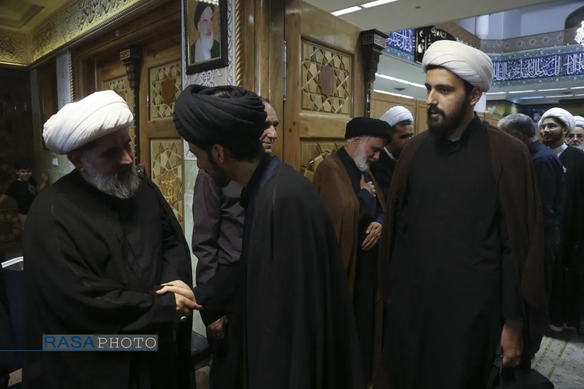 مراسم بزرگداشت مرحوم حجت الاسلام حاج شیخ علی طائب