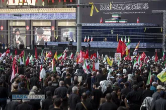 مراسم وداع بار رهبر شهید انقلاب
