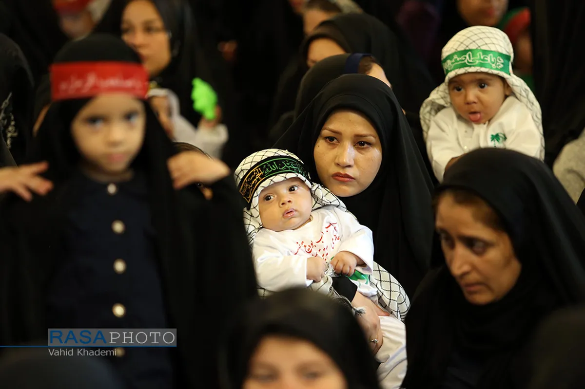 مراسم شیرخوارگان حسینی در بجنورد