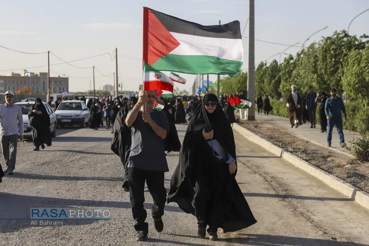 اجتماع بزرگ مردمی انا علی العهد