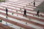 سفره افطار حرم کریمه اهلبیت (سلام&zwnj;الله&zwnj;علیها) در قم
