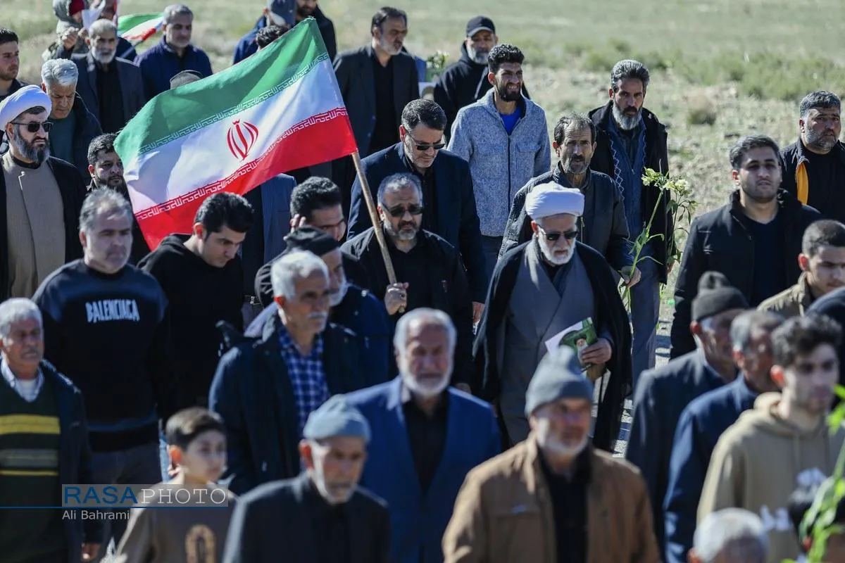 پرواز مادر شهید، به سوی فرزند شهیدش