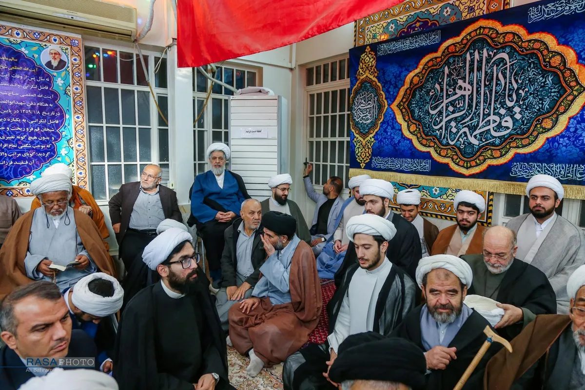 جشن سالروز میلاد حضرت زهرا (سلام&zwnj;الله&zwnj;علیها) و عمامه&zwnj;گذاری طلاب