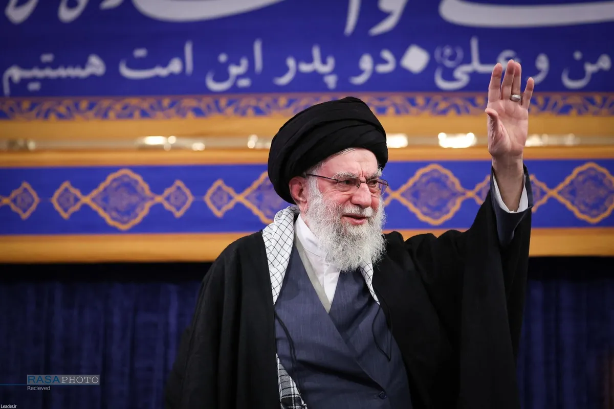 دیدار خانواده شهدای اقتدار با رهبر انقلاب در روز میلاد امیرالمومنین (علیه&zwnj;السلام)