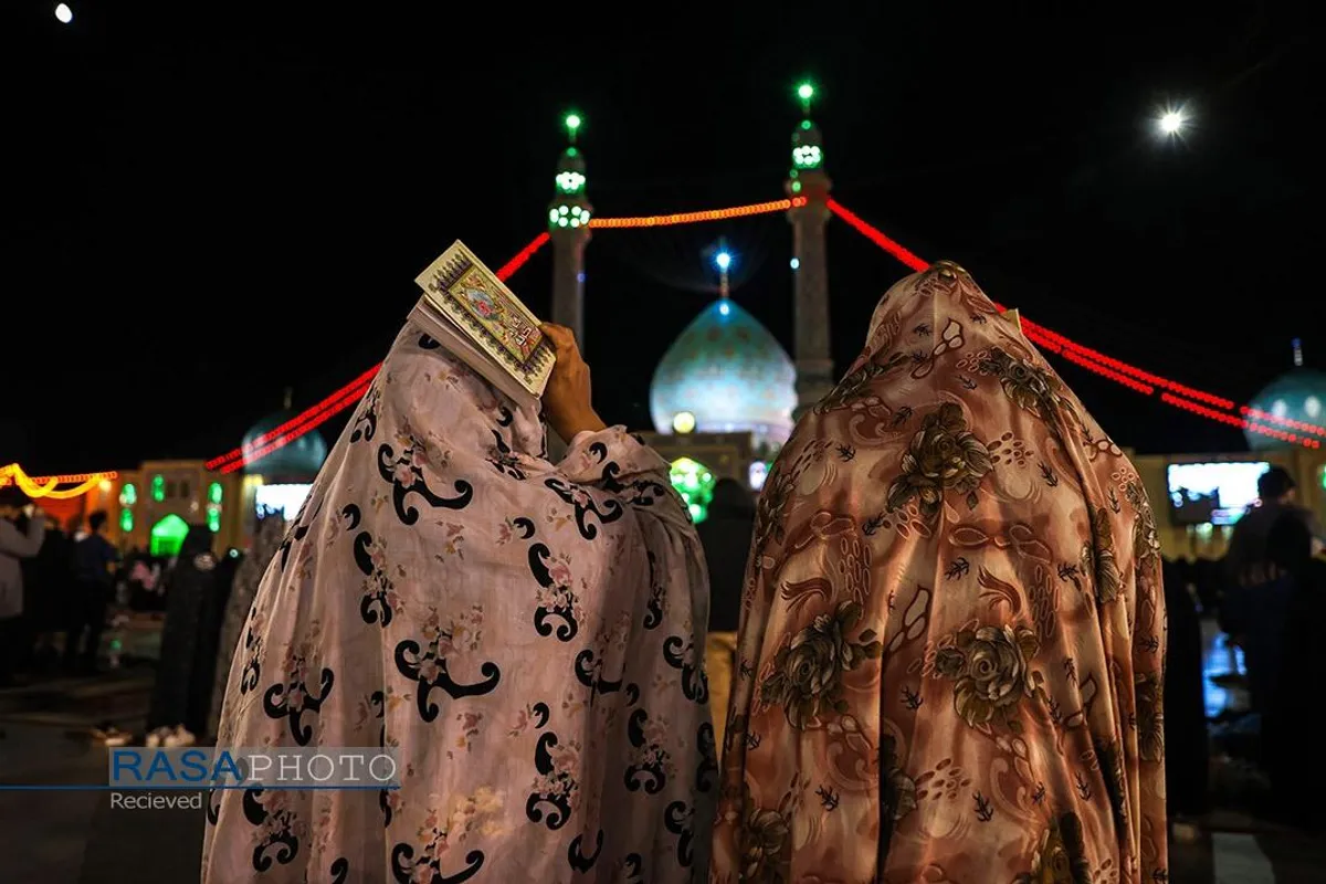 احیا شب نوزهم ماه مبارک رمضان در مسجد مقدس جمکران