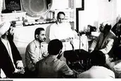 دیدار دولت شهید رجایی با امام خمینی