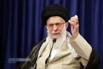 ارتباط تصویری رهبر انقلاب با مسئولان قضایی به&zwnj;مناسبت روز قوه قضائیه