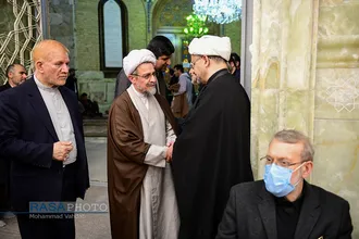 مراسم ختم همسر شهید آیت&zwnj;الله مطهری در قم