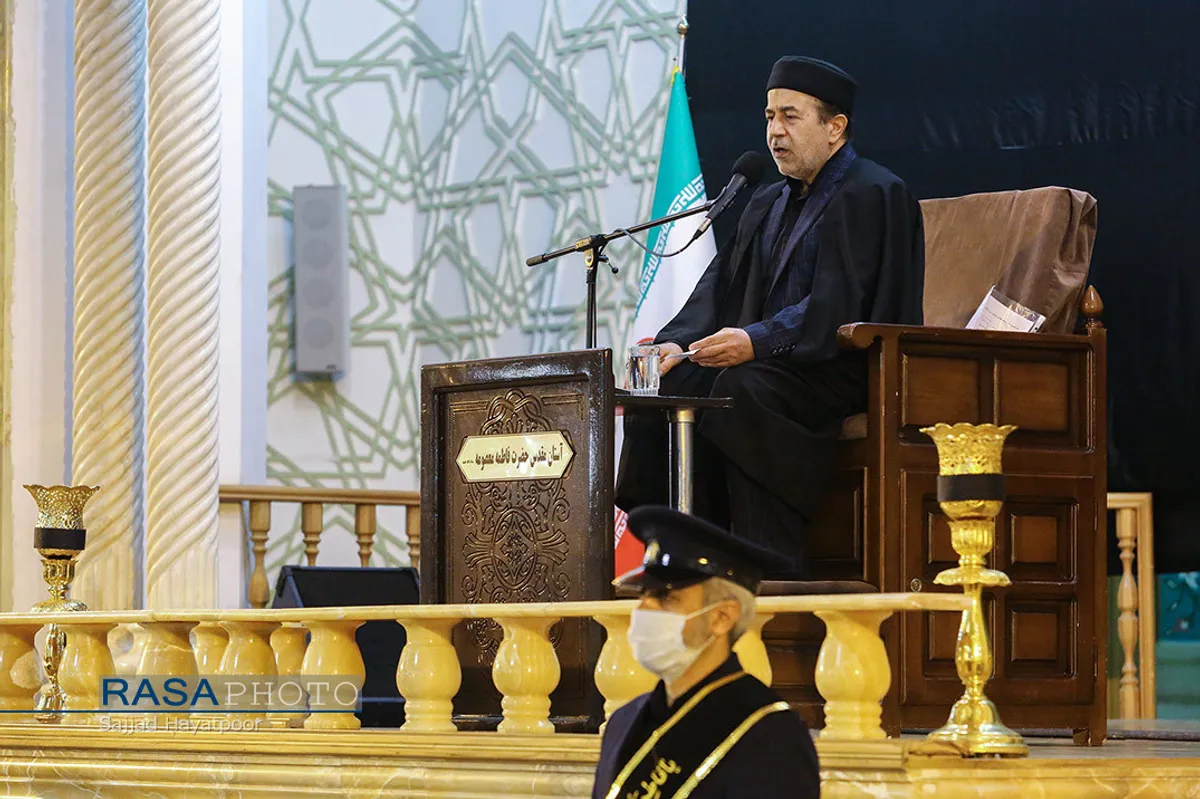 مراسم چهلمین روز درگذشت آیت الله محمدی یزدی