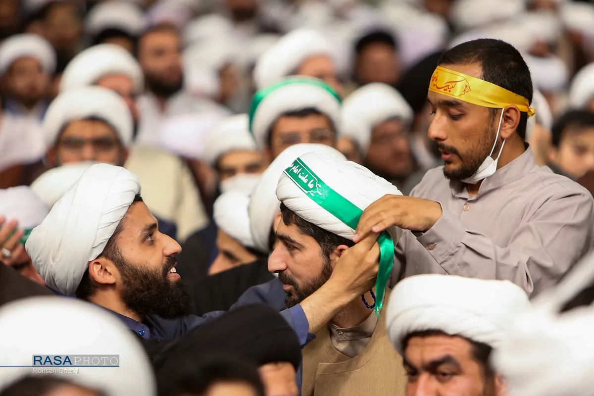 دیدار جمعی از مبلغان و طلاب حوزه&zwnj;های علمیه سراسر کشور