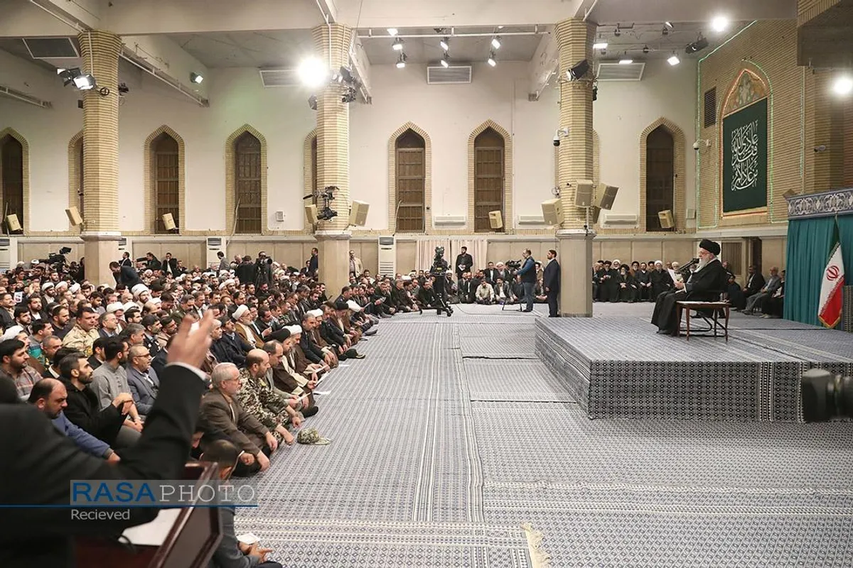 دیدار مردم آذربایجان شرقی با رهبر معظم انقلاب اسلامی