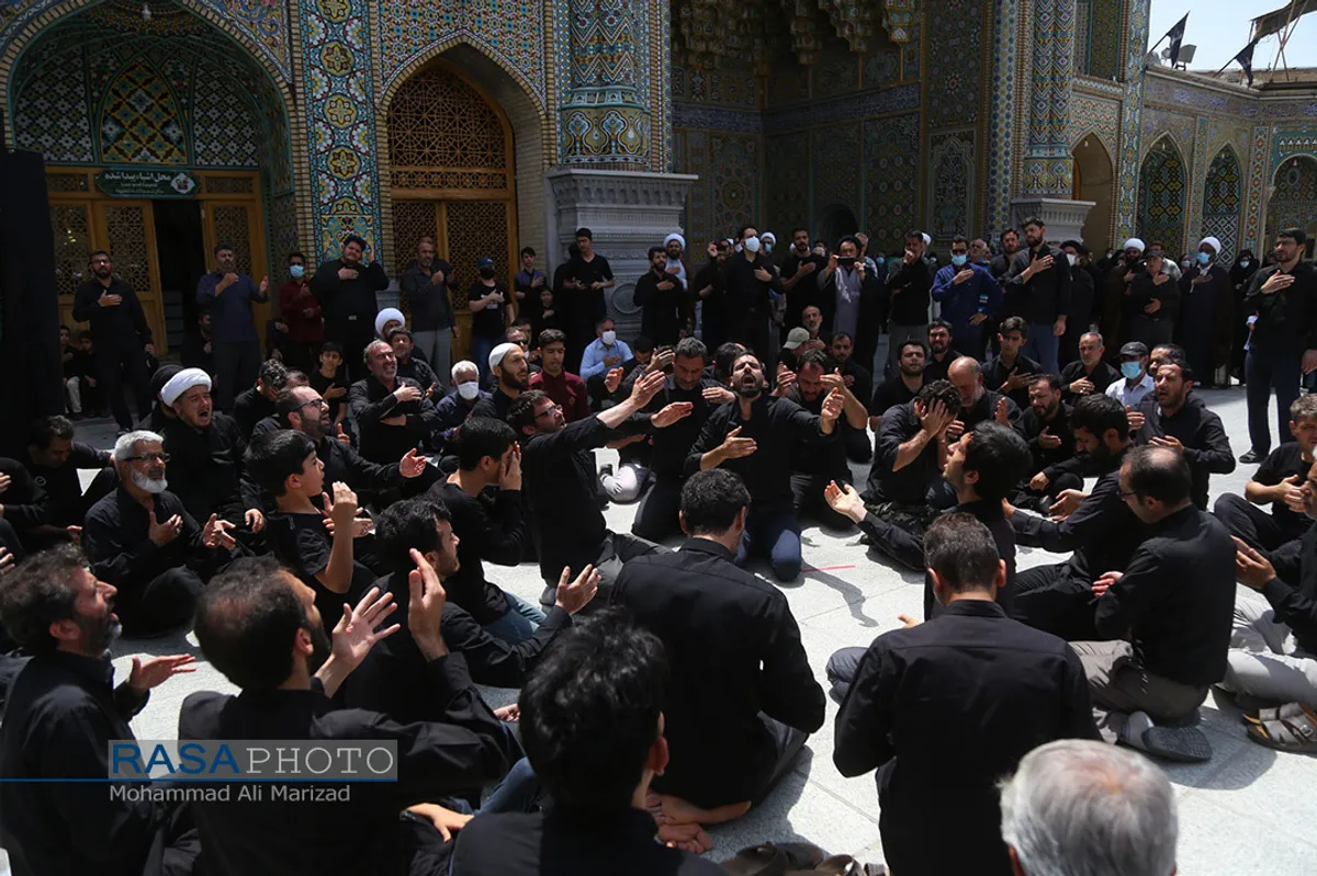 عزاداری روز شهادت حضرت امام جوادالائمه (علیهم السلام) درحرم کریمه اهلبیت (س)