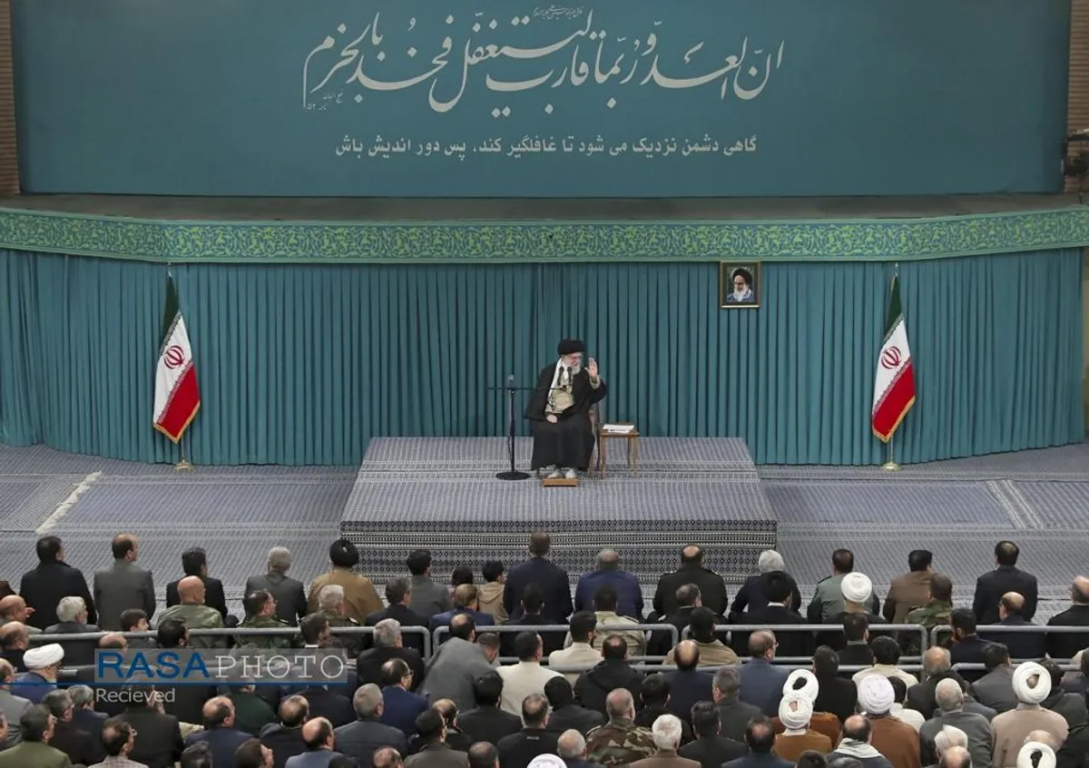 دیدار مردم آذربایجان شرقی با رهبر معظم انقلاب
