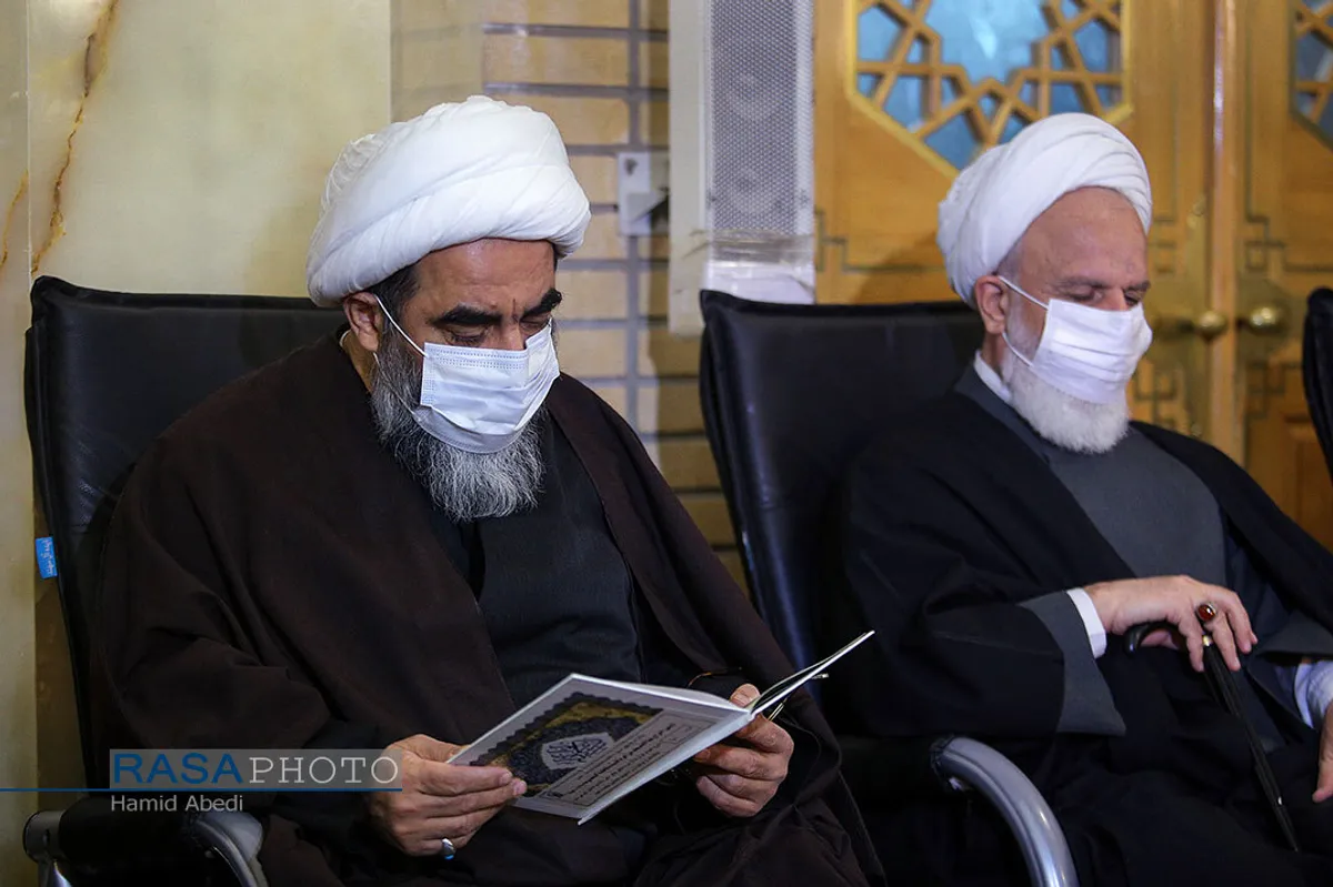 سومین سالگرد آیت الله هاشمی شاهرودی در حرم کریمه اهلبیت (ع)