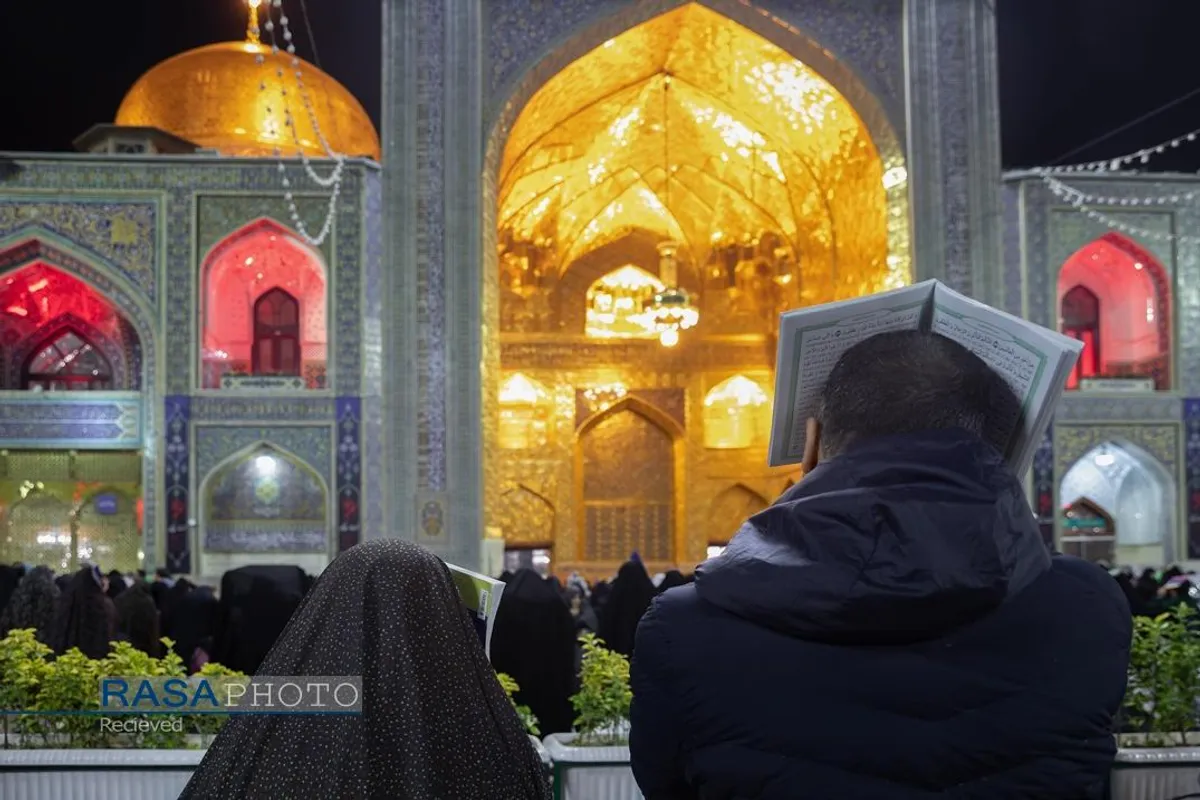 احیای شب نوزدهم ماه مبارک رمضان در حرم مطهر رضوی