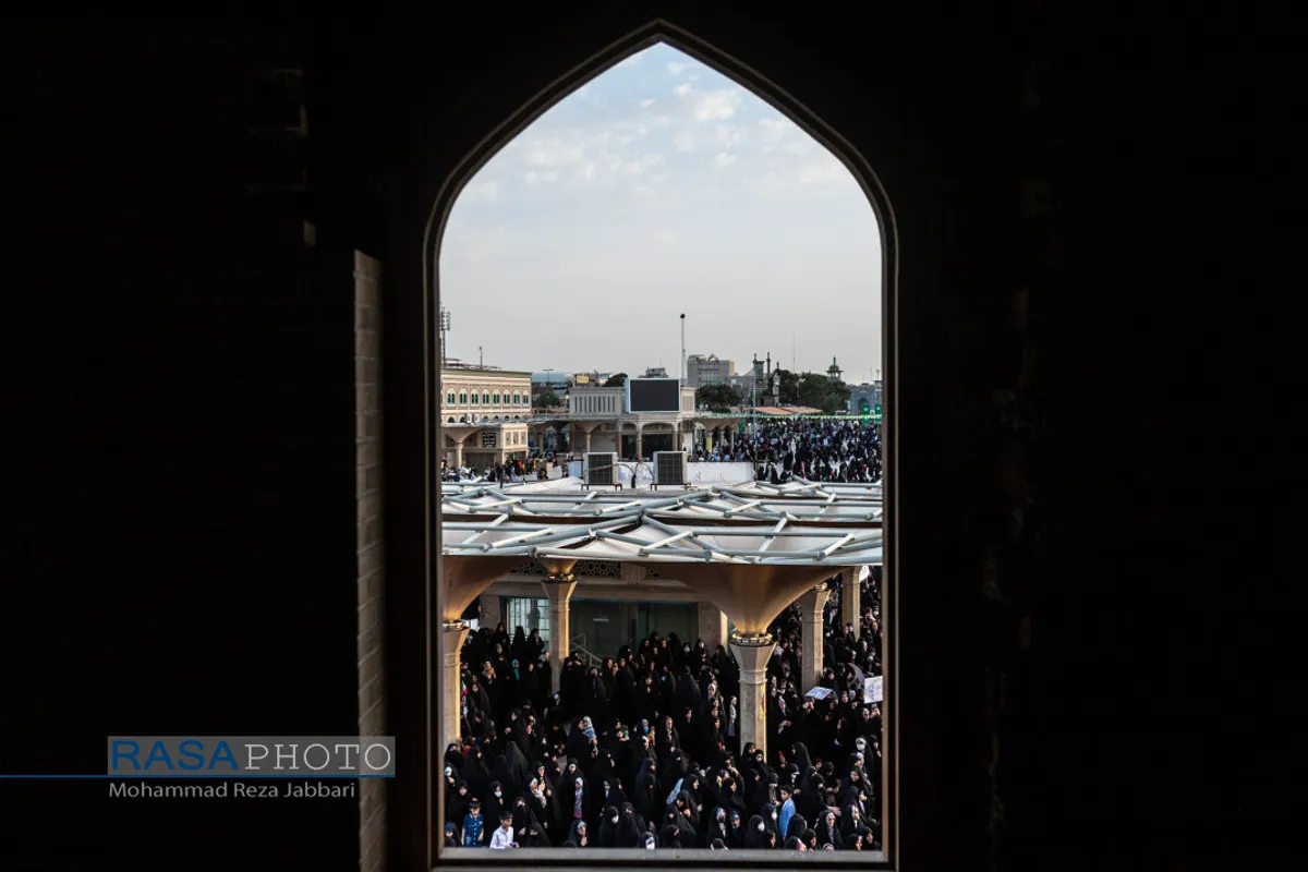 اجتماع بزرگ شکوه حیا