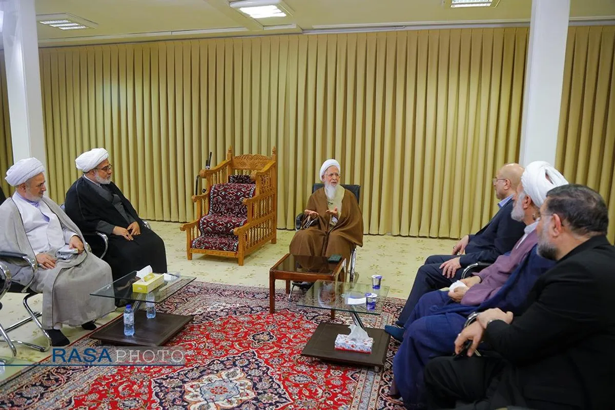 دیدار دکتر قالیباف با حضرت آیت الله جوادی آملی