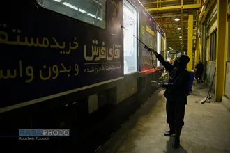 ضدعفونی مترو و اتوبوس&zwnj;های شهری در تهران