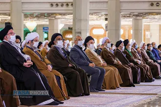 ارتباط تصویری با جمعی از مردم قم با مقام معظم رهبری -۲