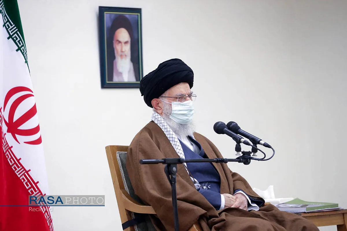 دیدار خانواده شهید سپهبد حاج قاسم سلیمانی با مقام معظم رهبری