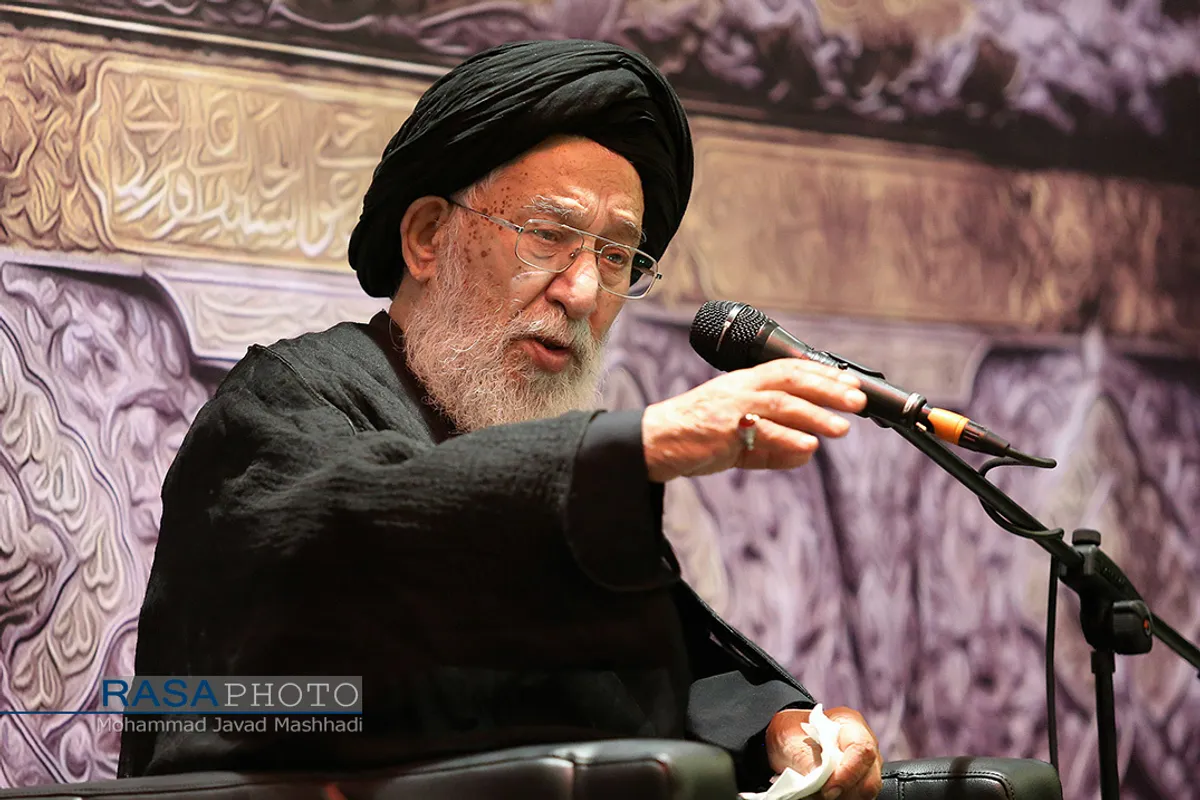 عزاداری روز تاسوعای حسینی با سخنرانی آیت الله سیدان
