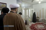 دیدار مدیرعامل و جمعی از مسئولان رسا با خانواده شهید احمدی&zwnj;تبار