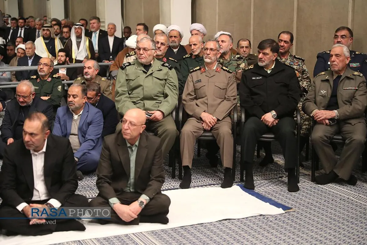 دیدار مسئولان نظام و سفرای کشورهای اسلامی با رهبر معظم انقلاب اسلامی