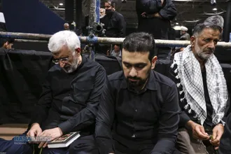مراسم وداع با پیکر امام شهید انقلاب اسلامی در جوار حسینیه امام خمینی (ره)