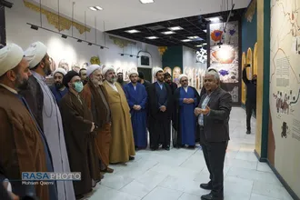 بازدید جمعی از اعضای خبرگزاری رسا و فضلاء استان مازندران از فعالیت&zwnj;های آستان قدس رضوی