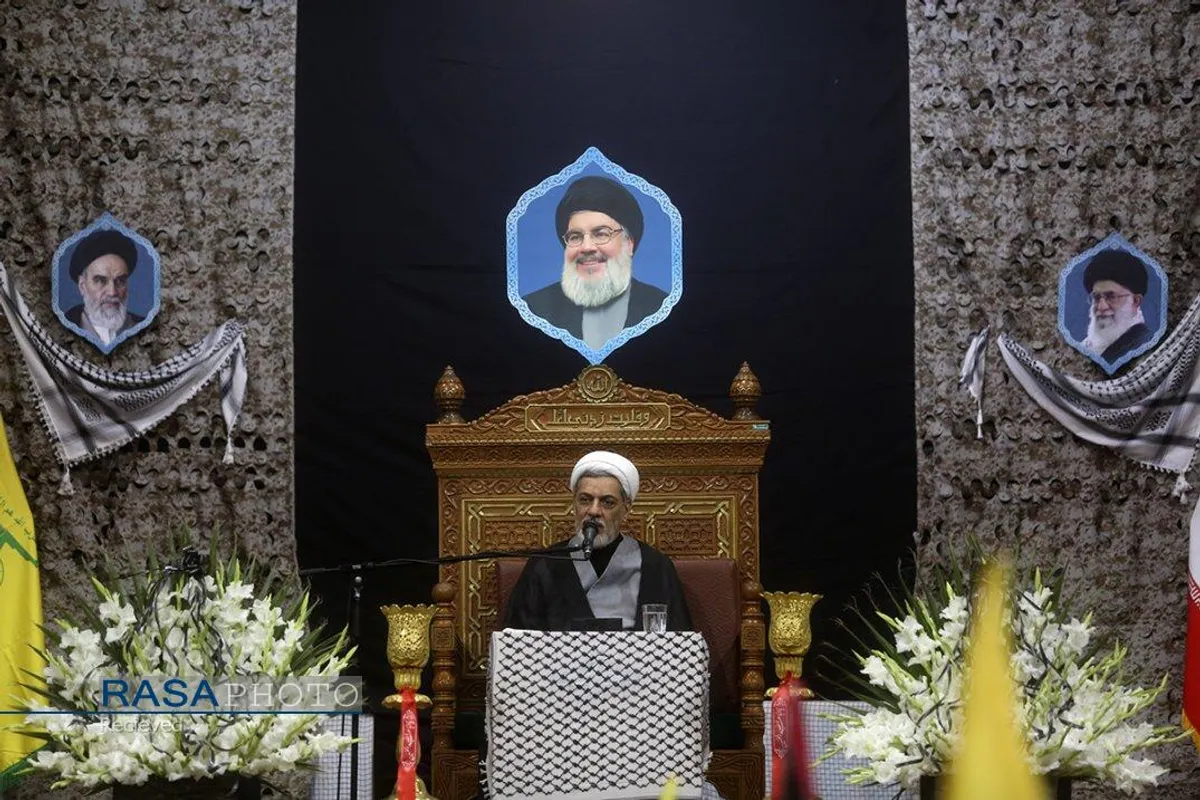 مراسم بیعت با ولی امر مسلمین جهان و گرامی&zwnj;داشت شهید سیدحسن نصرالله