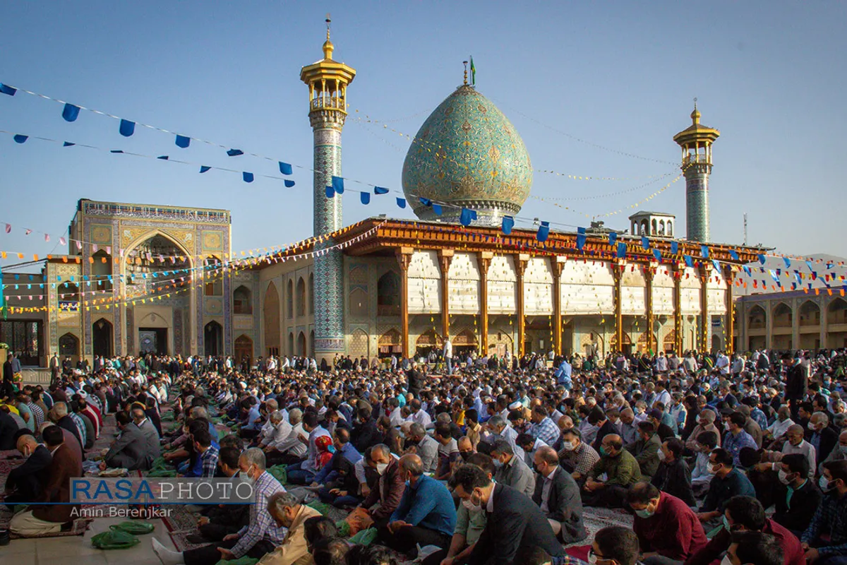 اقامه نماز عید سعید فطر در شیراز