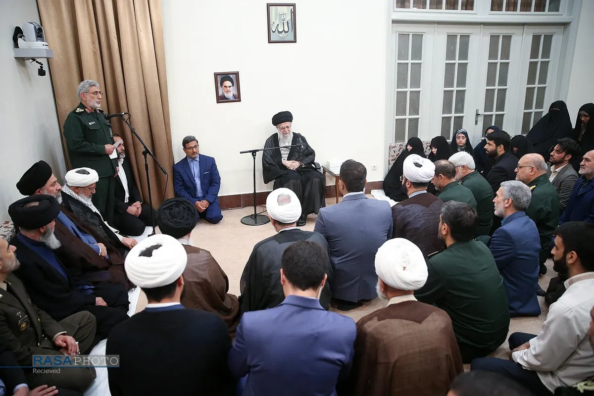 دیدار اعضای ستاد برگزاری کنگره&zwnj; بین&zwnj;المللی شهدای مقاومت و مدافع حرم با رهبر معظم انقلاب