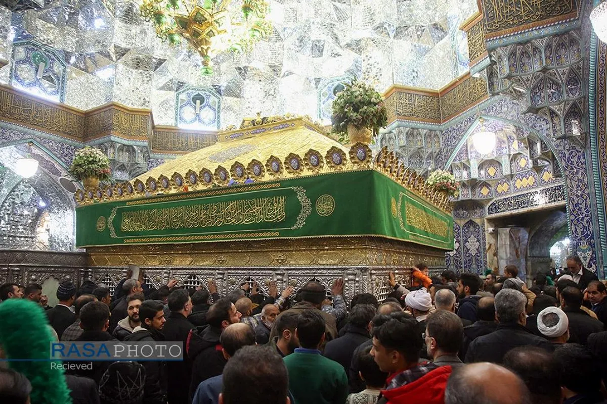 حال و هوای حرم کریمه اهلبیت (ع) در شب میلاد حضرت امام محمد باقر (علیه&zwnj;السلام)