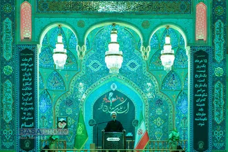 مراسم شام رحلت بنیانگذار انقلاب اسلامی در حرم حضرت معصومه (سلام&zwnj;الله&zwnj;علیها)