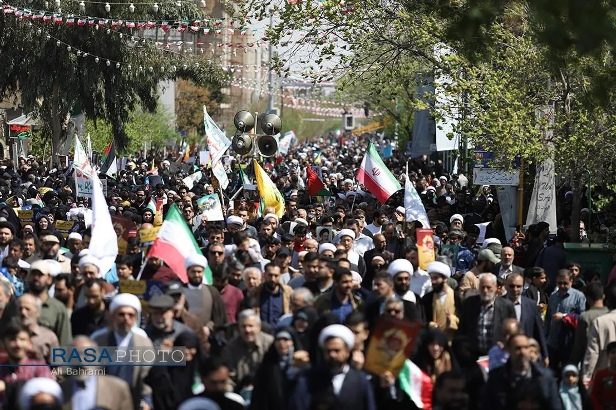 راهپیمایی روز جهانی قدس در قم