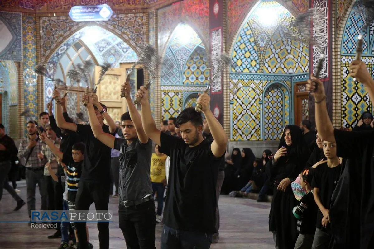 عزاداری شب شهادت امام رئوف (ع) در حرم کریمه اهلبیت (ع)