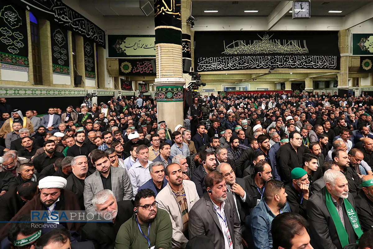 دیدار جمعی از موکب&zwnj;داران عراقی با مقام معظم رهبری