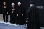 عزاداری شام شهادت حضرت فاطمه&zwnj;زهرا (سلام&zwnj;الله&zwnj;علیها) با حضور رهبر انقلاب